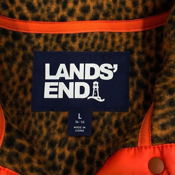 New✨ LANDS’ END Heritage Fleece Sweatshirt - Picture 4 of 9